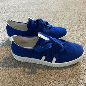 Gabor Blue and White Women's Sneakers